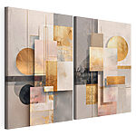Lámina modular sobre lienzo Collage artístico