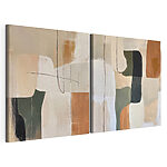 Lámina modular sobre lienzo Pintura de diferentes colores