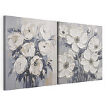 Lámina modular sobre lienzo Cuadro de flores sobre lienzo