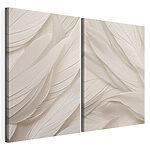 Lámina modular sobre lienzo Suaves ondas de texturas delicadas