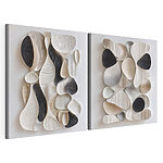 Lámina modular sobre lienzo Collage de diferentes formas